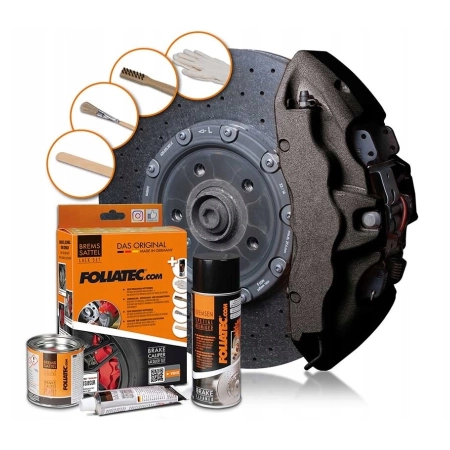 FOLIATEC lakier farba do zacisków hamulcowych  CARBON METALLIC 2170